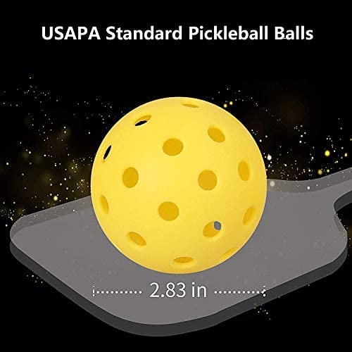 pickleball-ball-size and weight