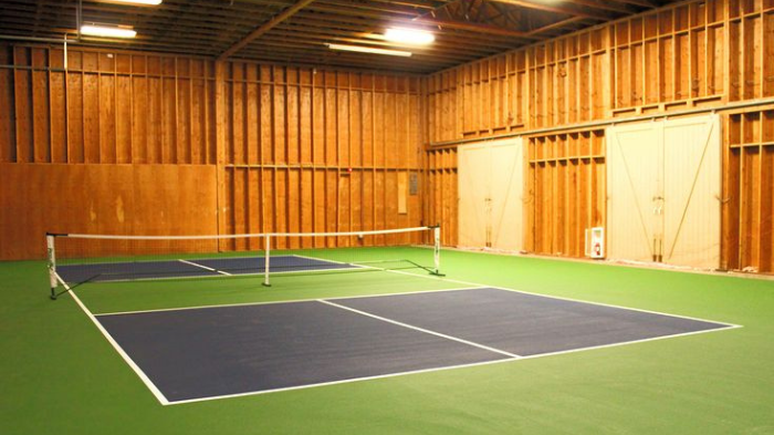 Mini Pickleball Court Room For Playing Pickleball At Home