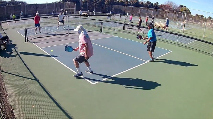 Calling An Out Ball In Pickleball