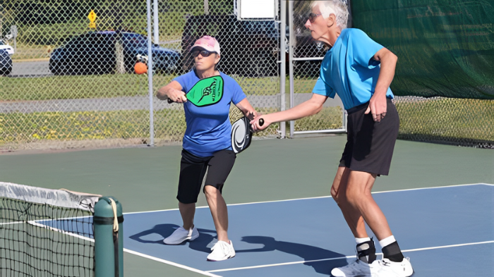 Developing Consistency In Your Shots By Practicing Pickleball Shots With Your Partner As A Tip On How To Become A 3.5 Pickleball Player