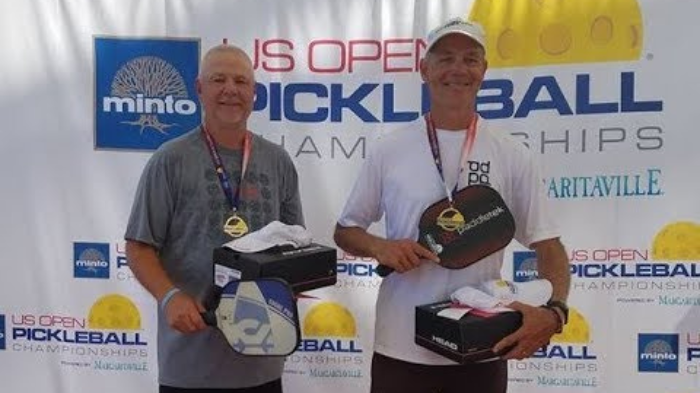 Steve Cole As The Winner At The US Open Championship In Pickleball
