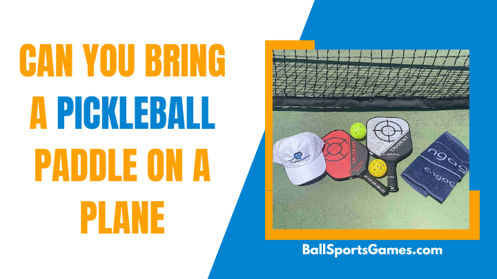 Can You Bring A Pickleball Paddle On A Plane
