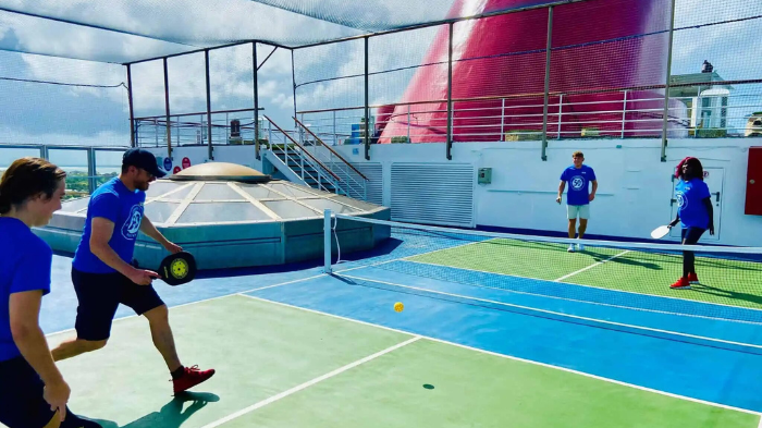 Carnival Cruise Lines With Pickleball Facility