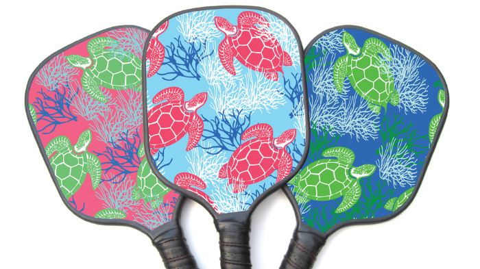 Creative Designs For Pickleball Paddles Using Acrylic Paints