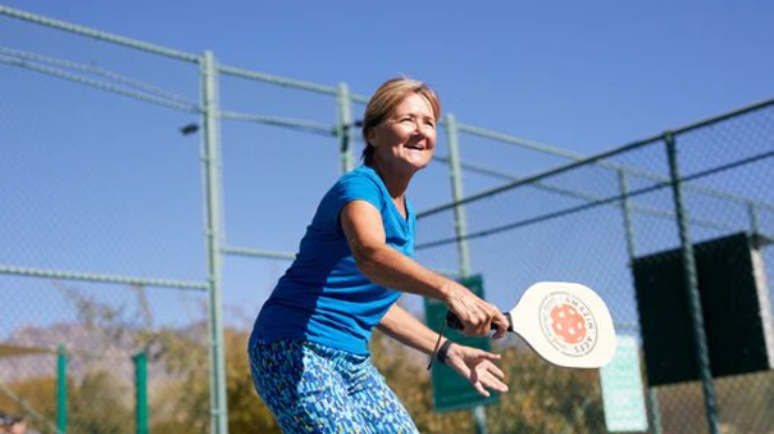 Play Pickleball With A Pickleball Paddle Made From Wood