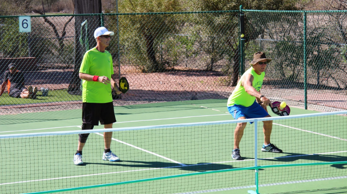 Play Pickleball Without Touching The Net