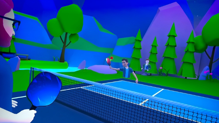 Playin Pickleball As The Pickleball Virtual Reality Game