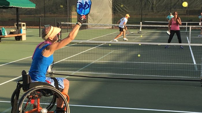 Tips for Playing Wheelchair Pickleball