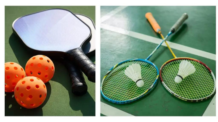 Equipment Used In Pickleball And Badminton