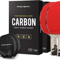 PRO-SPIN Ping Pong Paddle with Carbon Fiber