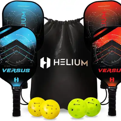 Helium Versus 4-Pack Fiberglass Pickleball Paddle Review