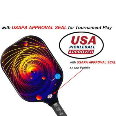 USAPA Approved Panel Sound Pickleball Paddle