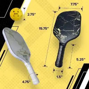 Specifications Of The Golden Marble-Lite Pickleball Paddle